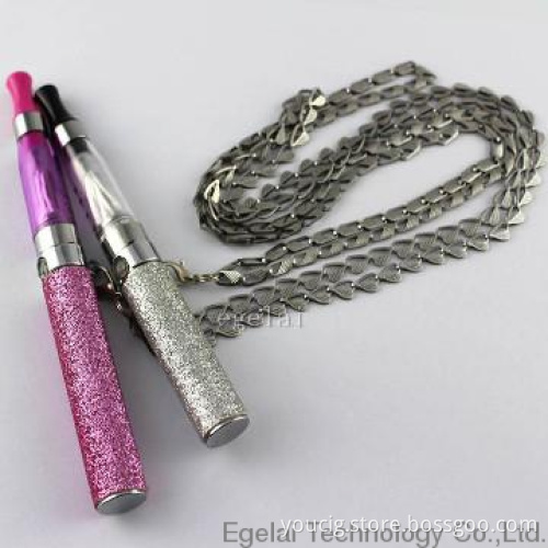 Beatiful silvery chain  style ego cigarette lanyard